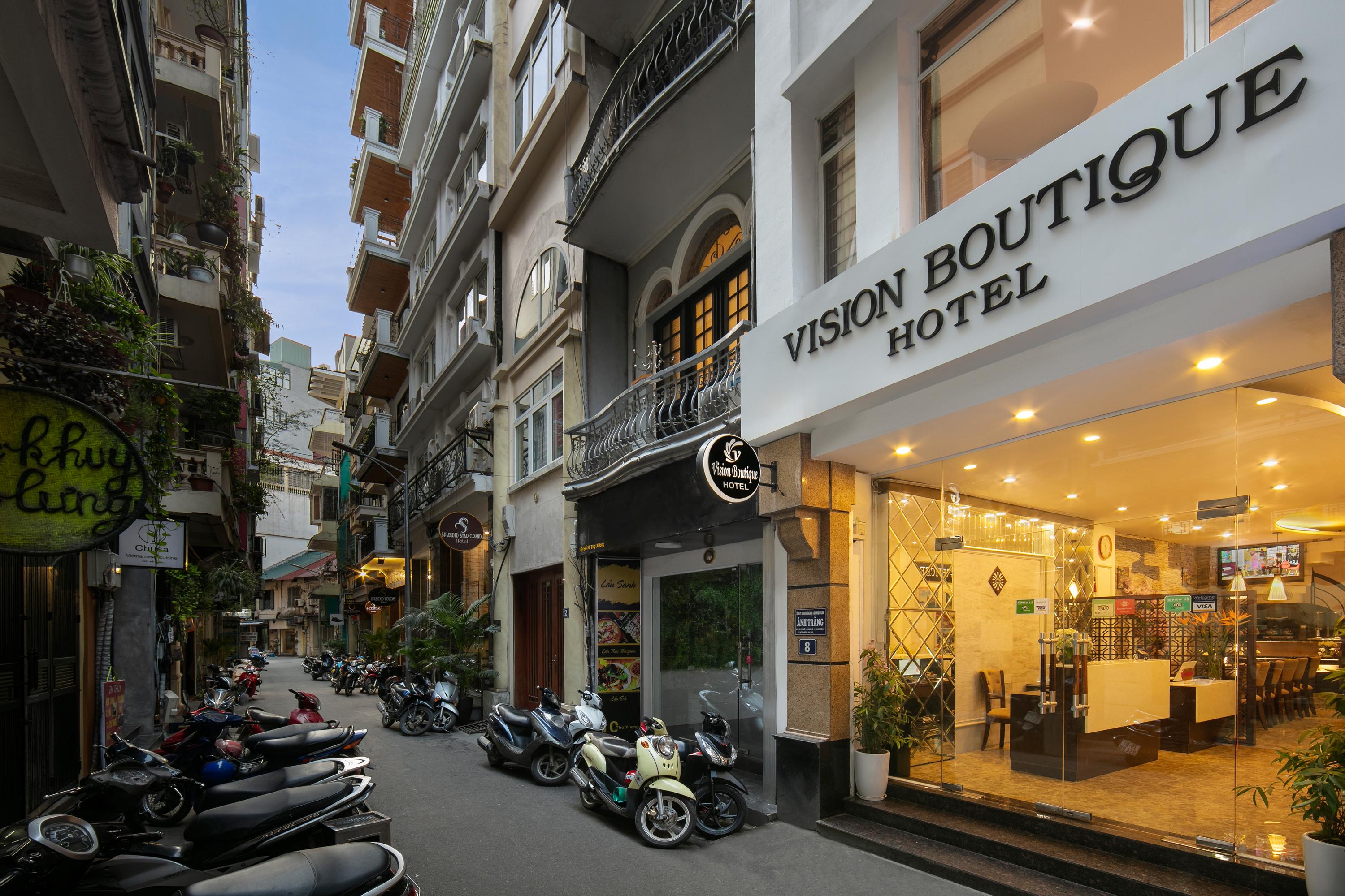 Hanoi Vision Boutique Hotel Extérieur photo